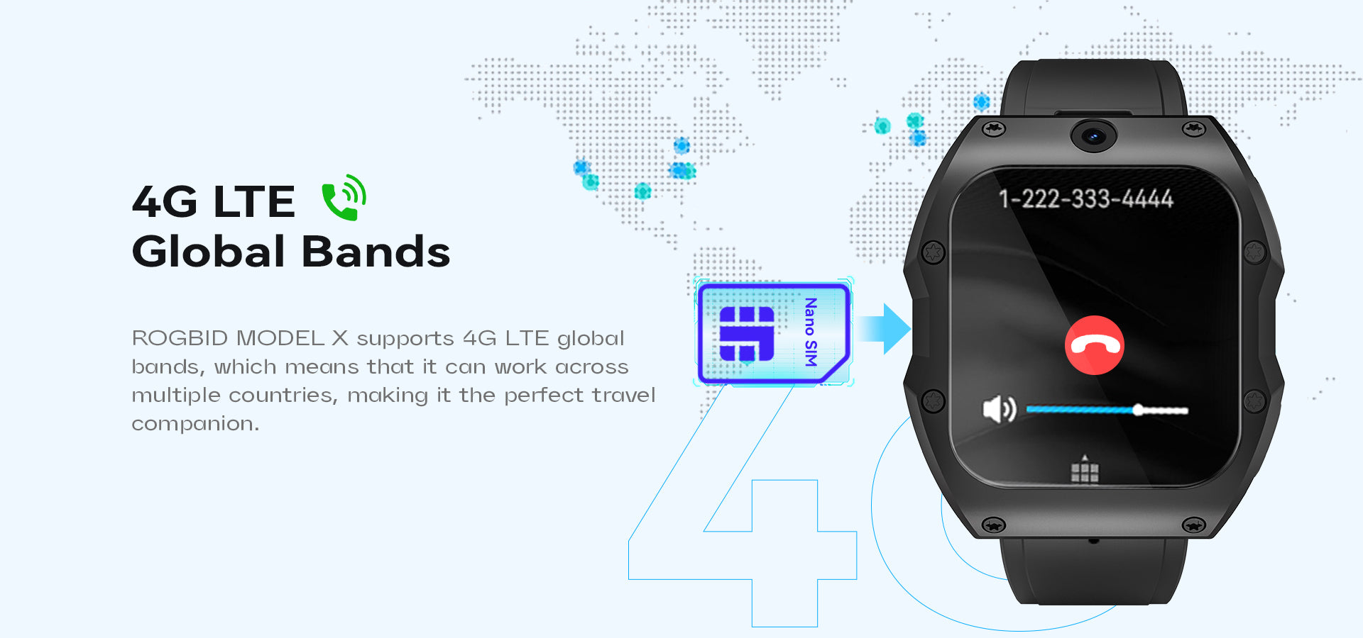 A-9 4G LTE Android 9.0 Smartwatch 5.0MP 13.0MP Dual Cameras 128GB  Quad Core WIFI GPS Smart Watch for Men and Boy
